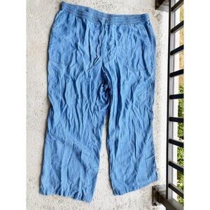 Land's End Light Blue‎ Flowy Pants